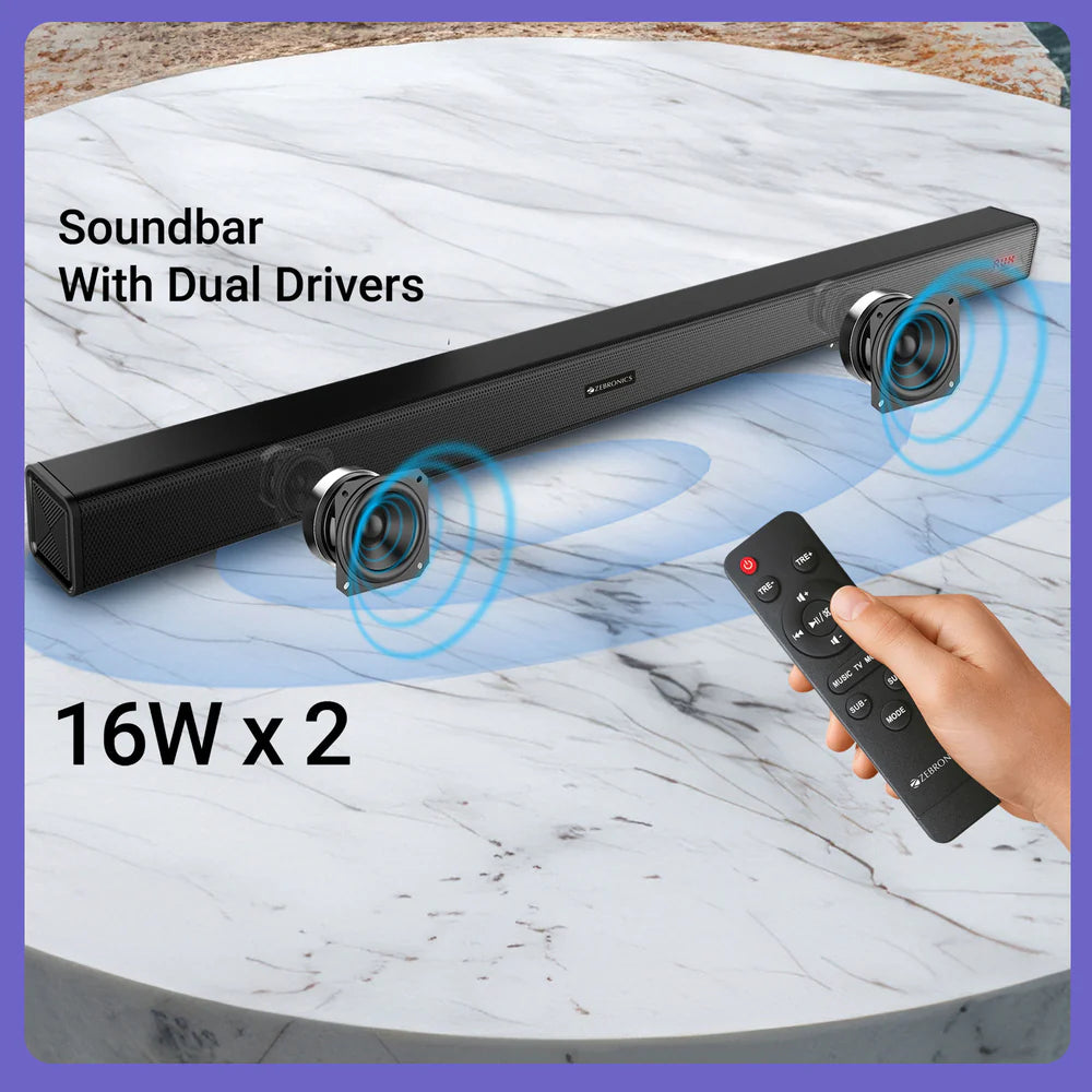 ZEBRONICS SONATA 1 SOUNDBAR ZEBRONICS SONATA 1 SOUNDBAR